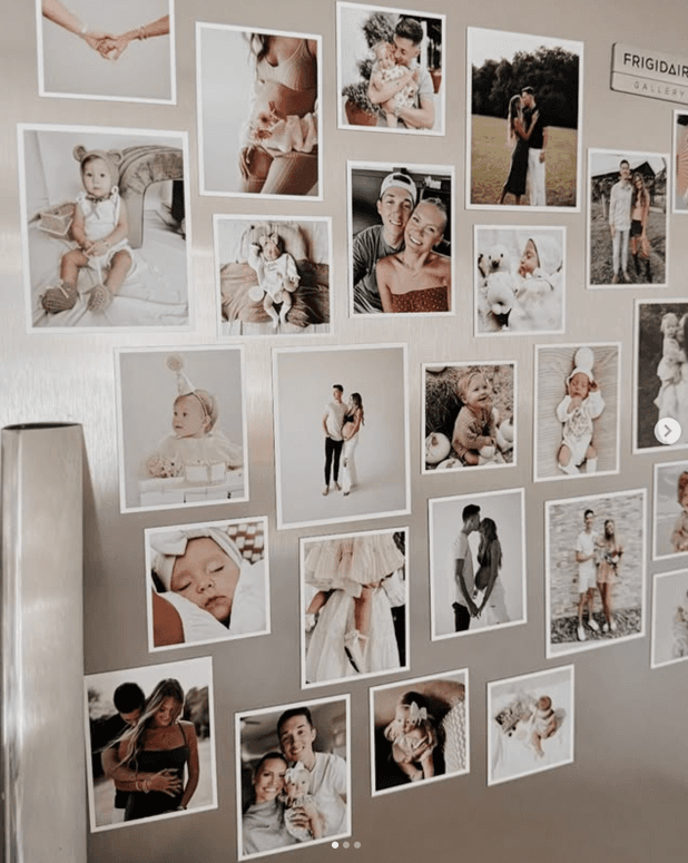 Example large photo magnets